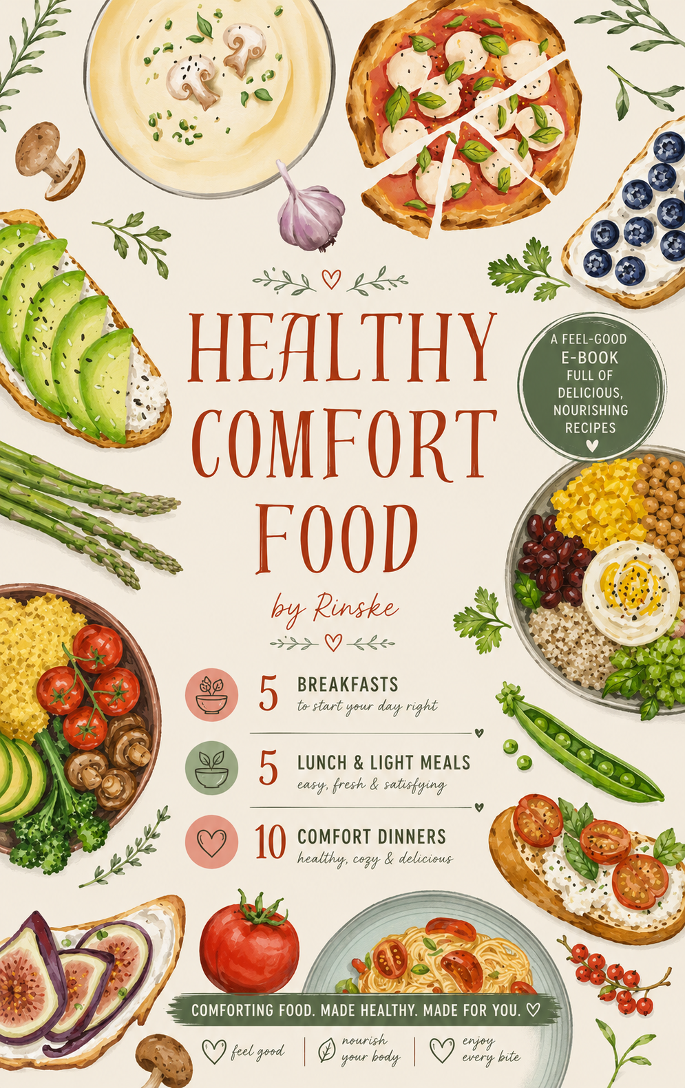 Healthy comfort food e-book (Dutch)